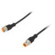 Kabel: pro snímače/automatizaci M12 PIN: 4 5m zástrčka 250VAC
