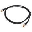 Kabel: pro snímače/automatizaci M12 PIN: 5 1,5m zástrčka 60VAC