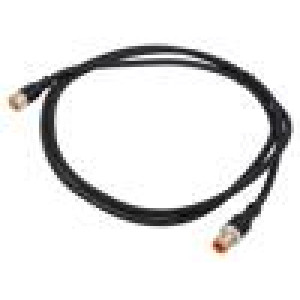 Kabel: pro snímače/automatizaci M12 PIN: 5 1,5m zástrčka 60VAC