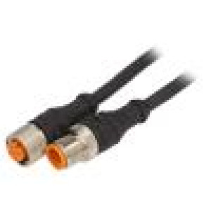 Kabel: pro snímače/automatizaci M12 PIN: 5 5m zástrčka 60VAC