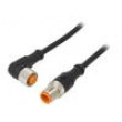 Kabel: pro snímače/automatizaci M12 PIN: 3 5m zástrčka 4A 1200