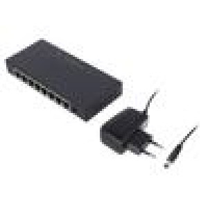 Switch Gigabit Ethernet černá WAN:  RJ45 Počet portů: 8