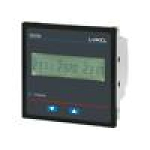 Měřicí přístroj na panel LCD True RMS Rozhraní: RS485 1/5A