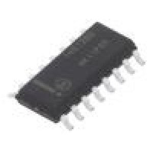 MC14512BDR2G IC: číslicový selektor dat Kanály: 1 IN: 3 TTL SMD SO16 3÷18VDC