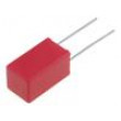 Kondenzátor polypropylénový 100nF 7,2x5x10mm THT ±10% 5mm
