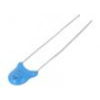 Kondenzátor keramický 100pF 1kVDC SL ±10% 5mm