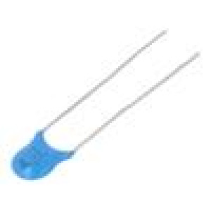 Kondenzátor keramický 100pF 2kVDC YL ±10% 5mm