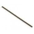 Redukce kolíkové PIN: 50 přímý 2,54mm THT,pájení 1x50 zlacený