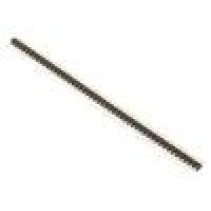 Redukce kolíkové PIN: 50 přímý 2,54mm THT,pájení 1x50 zlacený