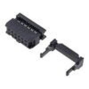 Zástrčka IDC zásuvka PIN: 12 IDC na plochý kabel 1,27mm