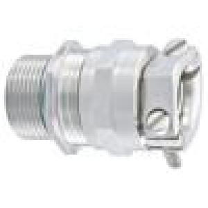 HUMMEL-1628250050 Vývodka M25 1,5 IP68 mosaz Povlak tělesa: nikl HSK-MZ-Ex-d