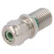 HUMMEL-1632120051 Vývodka s prodlouženým závitem M12 1,5 IP68 HSK-INOX-Ex d