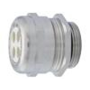 HUMMEL-1687160050 Vývodka s více otvory M16 1,5 IP68 mosaz Povlak tělesa: nikl