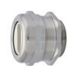 HUMMEL-1689500050 Vývodka M50 1,5 IP68 mosaz Povlak tělesa: nikl 33,5x11,5mm