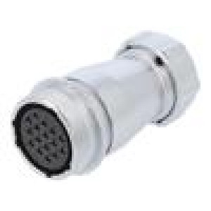 Zástrčka zásuvka WS PIN: 16 10A pájení na kabel 500V 2mm2