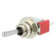 Přepínač páčkový pol: 2 SPDT 2A/250VAC 5A/28VDC Podsv: není