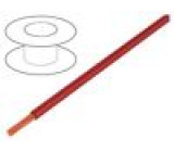 Vodič HookUp Wire Silicone licna Cu 16AWG červená silikon