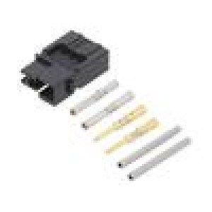 1x4 PIN/SKT AUX KIT 20 AWG CONT