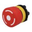 Přepínač: nouzové zastavení Stab.pol: 2 NC + NO 5A/250VAC 22mm