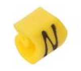 Kabelové značky pro kabely a vodiče 1,3÷3mm PVC -30÷80°C