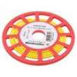Kabelové značky pro kabely a vodiče 1,3÷3mm PVC žlutá
