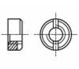 Matice kulatá M8 1,25 ocel Povlak: zinek BN 220 DIN 546