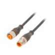 Kabel: pro snímače/automatizaci PIN: 4 0,6m zástrčka 230VAC 4A