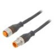Kabel: pro snímače/automatizaci PIN: 5 5m zástrčka 50VAC 4A
