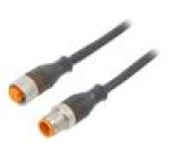 Kabel: pro snímače/automatizaci PIN: 5 5m zástrčka 50VAC 4A
