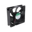 Ventilátor: DC axiální 12VDC 92x92x25mm 76,45m3/h 32dBA