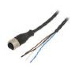 Kabel: pro snímače/automatizaci M12 PIN: 4 přímý 5m zástrčka