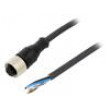 Kabel: pro snímače/automatizaci M12 PIN: 5 přímý 25m zástrčka