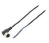 Kabel: pro snímače/automatizaci M12 PIN: 4 úhlový 2m zástrčka