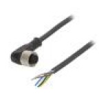 Kabel: pro snímače/automatizaci M12 PIN: 5 úhlový 5m zástrčka