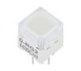 Mikrospínač TACT SPST-NO pol: 2 0,05A/24VDC THT 1,57N 10x10mm