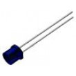 PT-IC-BC-5-PE-550 Fototranzistor 5mm λp max: 550nm Čočka: modrá 70mW Čelo: plochý