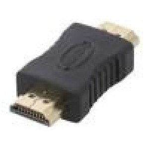 Adaptér HDMI 1.4 HDMI vidlice,z obou stran Barva: černá