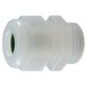 HUMMEL-1299250051 Vývodka M25 IP54 PVDF přírodní HSK-K-PVDF