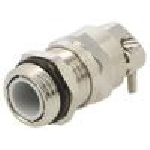 HUMMEL-1692090001 Vývodka s uzemněním PG9 IP68 mosaz Povlak tělesa: nikl