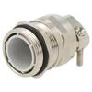 HUMMEL-1692210001 Vývodka s uzemněním PG21 IP68 mosaz Povlak tělesa: nikl