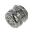 HUMMEL-1697320050 Vývodka s více otvory M32 1,5 IP65 mosaz Povlak tělesa: nikl