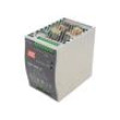 DDR-480B-24 Napájecí zdroj: DC/DC 480W 24VDC 20A 16,8÷33,6VDC Montáž: DIN