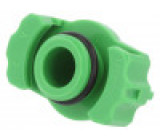 Adaptér pro stříkačku 3ml Barva: zelená Řada výrobce: QuantX