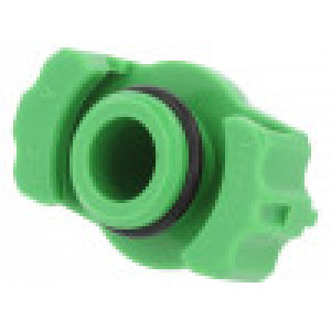 Adaptér pro stříkačku 3ml Barva: zelená Řada výrobce: QuantX