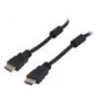 Kabel HDMI 1.4 HDMI vidlice,z obou stran 10m černá