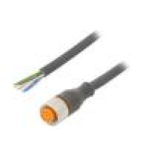 Kabel: pro snímače/automatizaci M12 PIN: 8 přímý 2m zástrčka