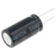 Kondenzátor: elektrolytický THT 1mF 100VDC Ø18x40mm ±20%