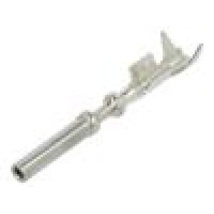 Kontakt zásuvka 1mm zlacený 0,75÷1,25mm2 18AWG÷16AWG 15A