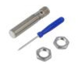 Čidlo: kapacitní Dosah: 6mm Unap: 10÷35VDC Iprac.max: 250mA
