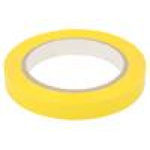 Páska: elektroizolační W: 15mm L: 66m Thk: 60um žlutá akrylové
